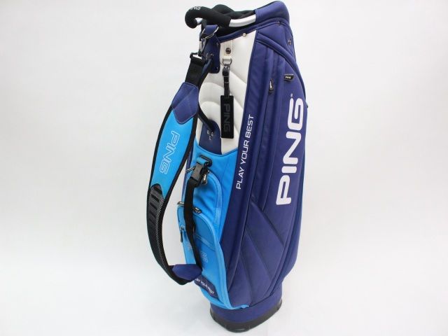 美品☆PING ピン キャディバッグ CB-P191（カラー：ブルー） ピン PING CB-P191 キャディバッグ ブルー 中古品 [3471] - メルカリ