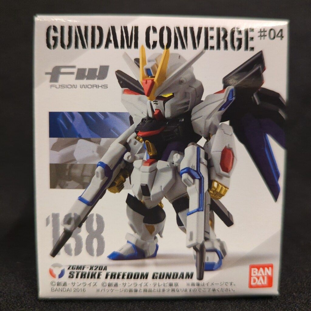 GUNDAM CONVERGE フリーダムガンダム未開封品 FW GUNDAM CONVERGE:CORE フリーダムガンダム Ver.GCP