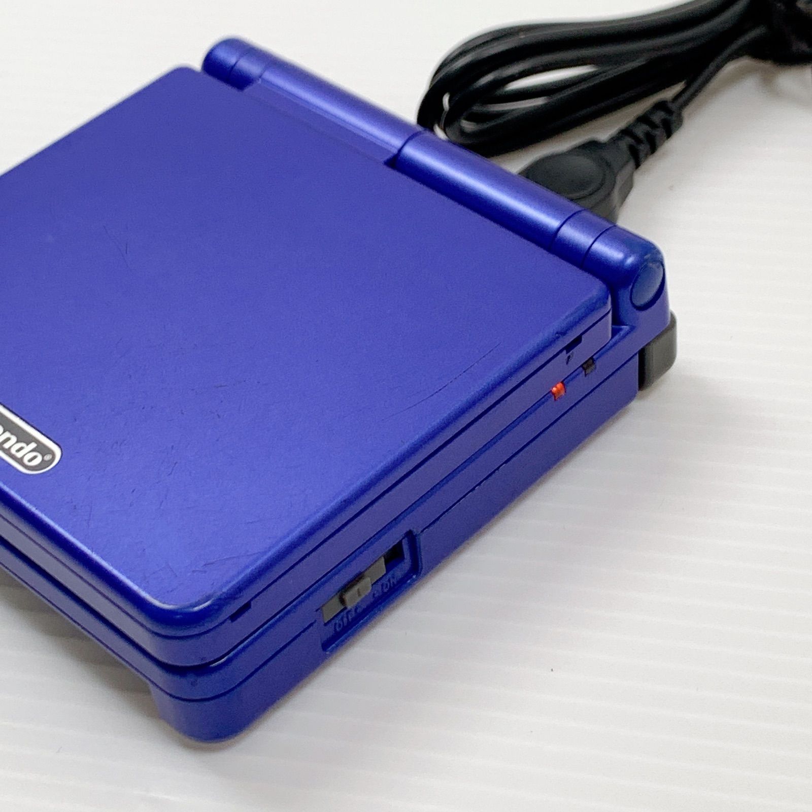 ゲームボーイアドバンスSP アズライトブルー 液晶綺麗 遊べるセット 