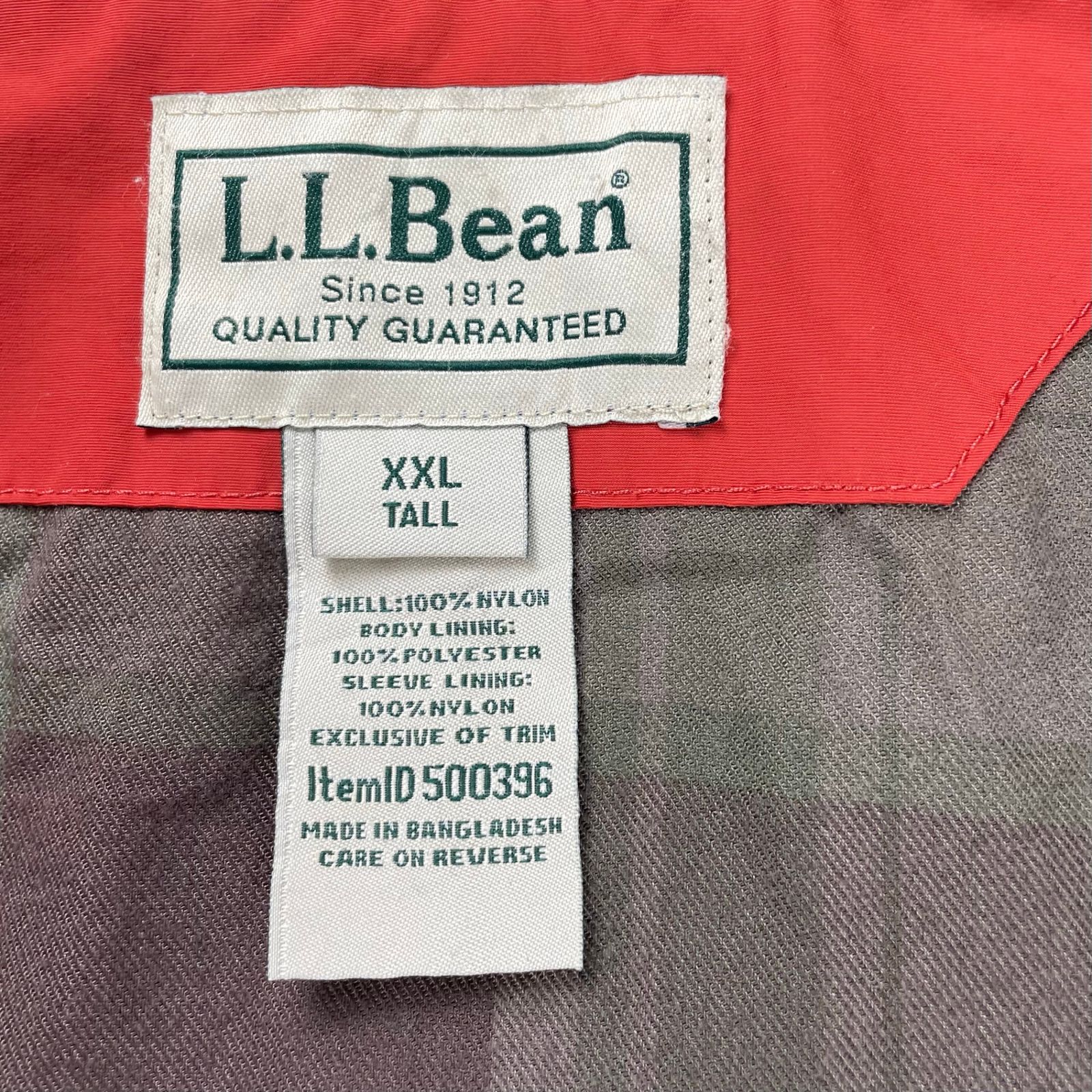 L.L. Bean エルエルビーン / ウォームアップジャケット チェック裏地 