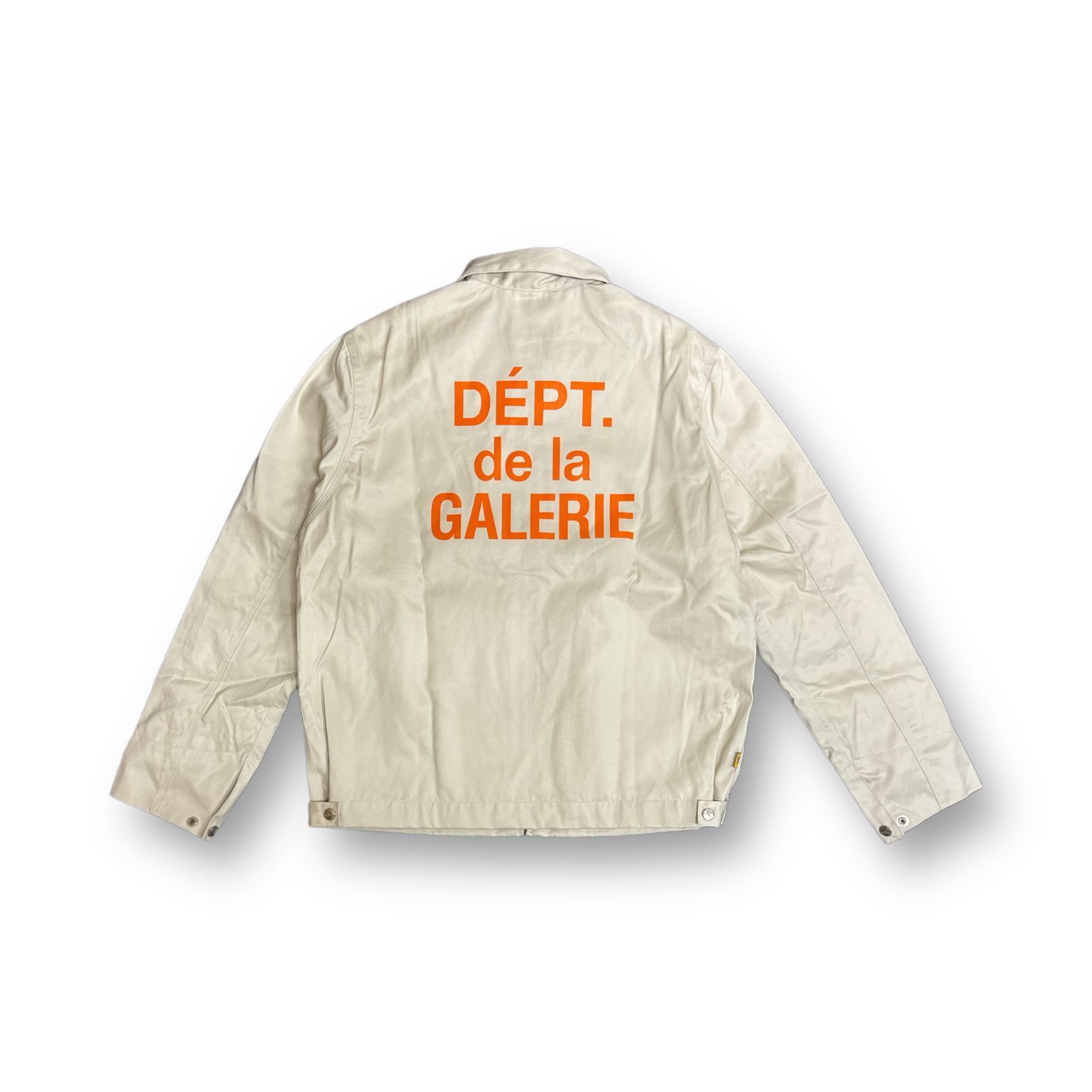 定価126500円 新品 GALLERY DEPT. 23AW コットンツイルジャケット ロゴ 