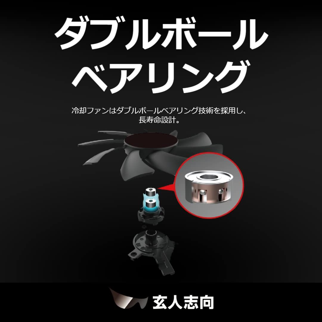 玄人志向 グラフィックボード AMD Radeon RX6600 GDDR6 8GB 搭載モデル 【国内正規代理店品】 RD-RX6600-E8GB/DF