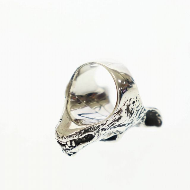 CRAZY PIG クレイジーピッグ Wolf Ring ウルフ リング 13号 シルバー