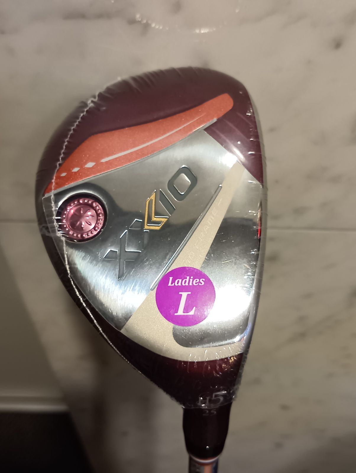 LdUt ♥ XXIO13 ゼクシオ 13 レディス ハイブリッド ボルドー 右用 5|L ゼクシオ MP1300L カーボンシャフト DUNLOP 新橋店