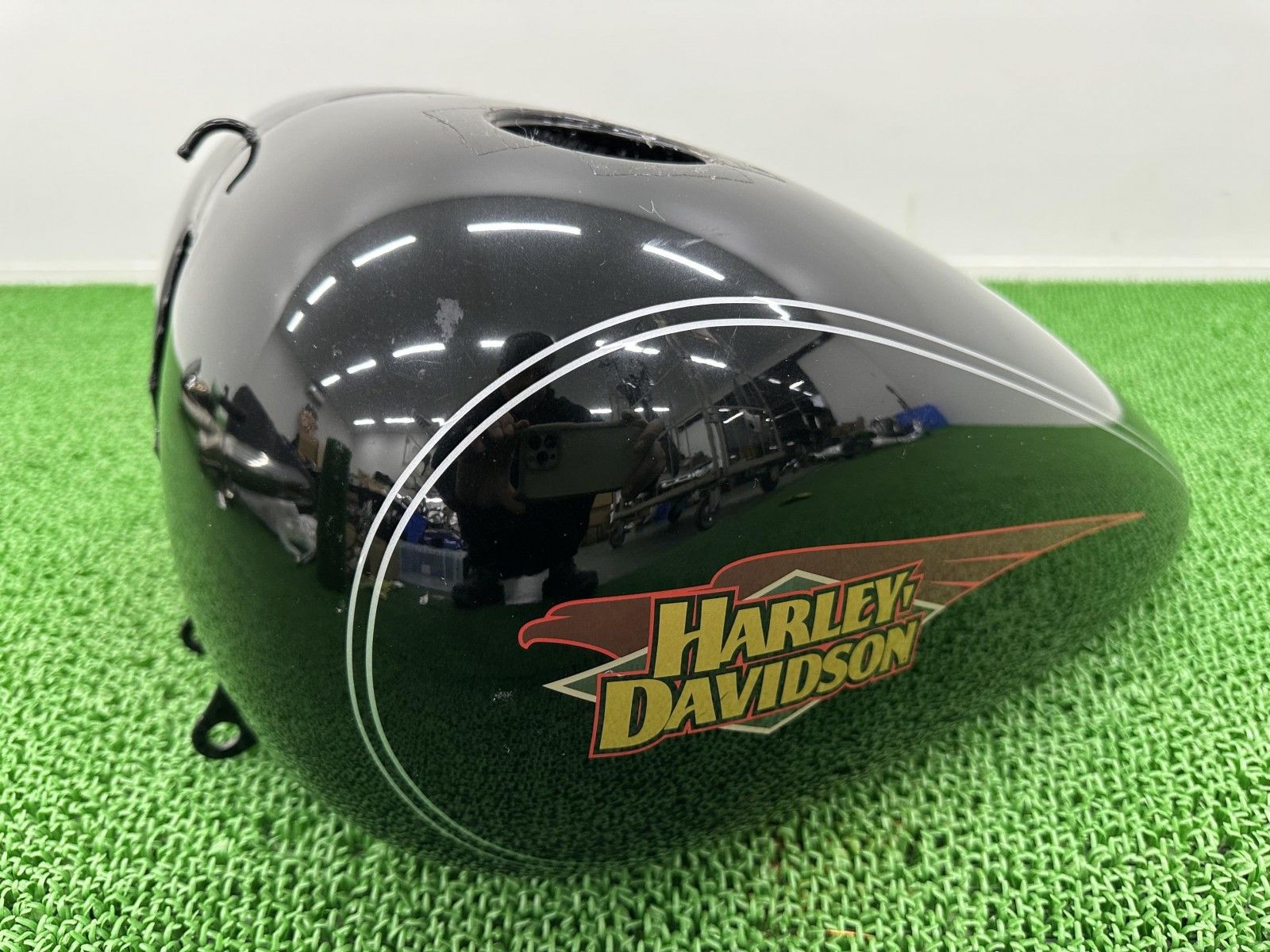 ソフテイル タンク 黒 61625-08 ハーレー 純正 バイク 部品 TC96 FLSTC