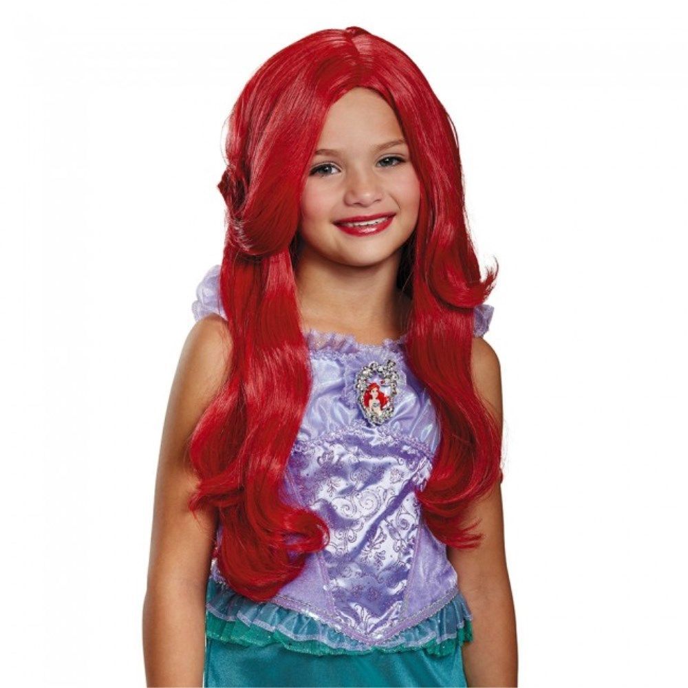 アリエル デラックス ウィッグ 子供用 リトルマーメイド コスプレ 楽天