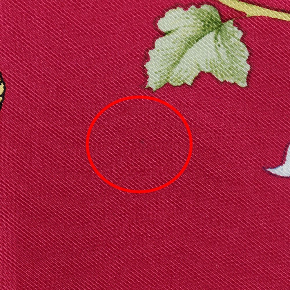 エルメス　HERMES　スカーフ　カレ90　アラベスク HERMES】エルメス カレ90 ARABESQUES アラベスク シルク 赤 レディース