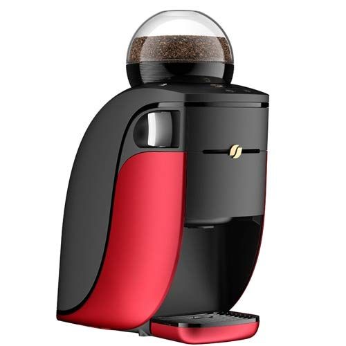 HPM9636-PR レッド コーヒーメーカーバリスタ シンプル