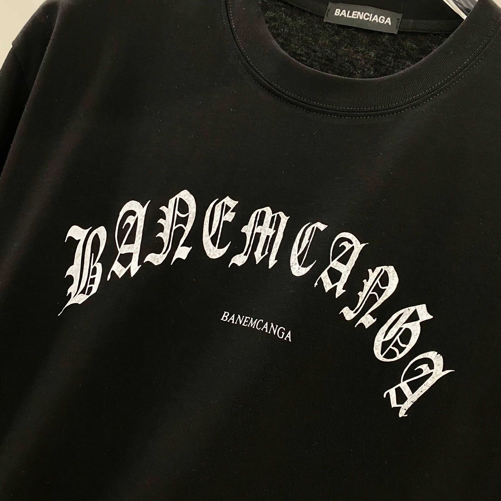 今日特価】Balenciaga バレンシアガ 25SS ロゴプリント T シャツ