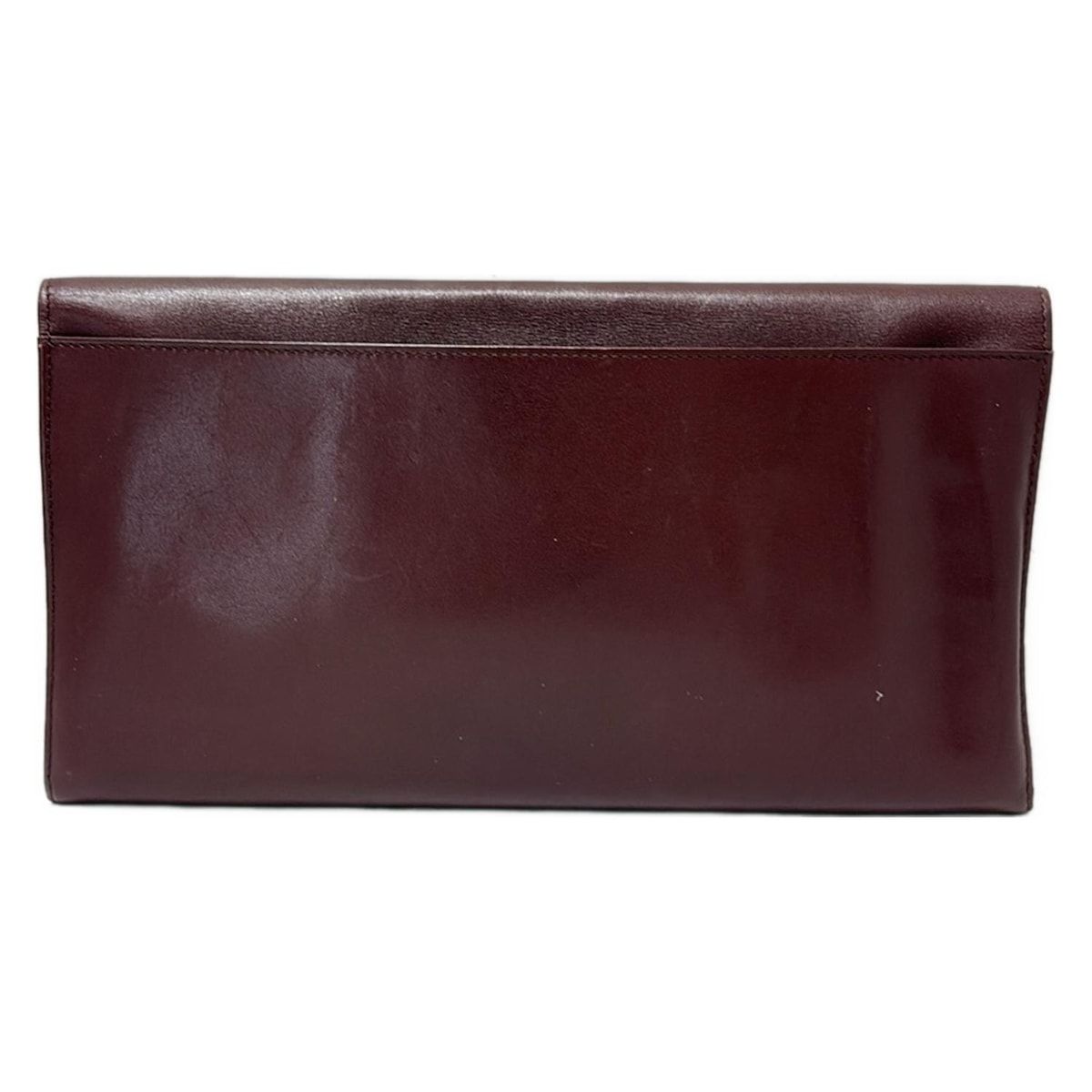 極美品✨ Cartier セカンドバッグ 本革 ボルドー マストライン 持ち