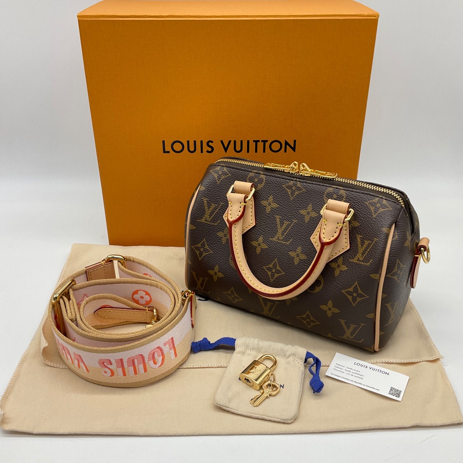 ▽LOUIS VUITTON ルイヴィトン モノグラム スピーディ バンドリエール  