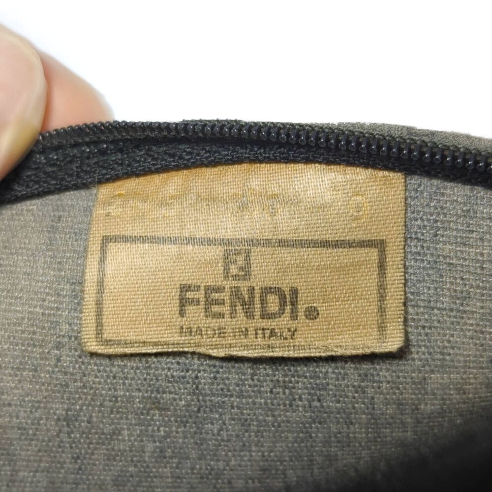 FENDI フェンディ ペカン・コスメポーチ/ブラウン/ 翌日配送可