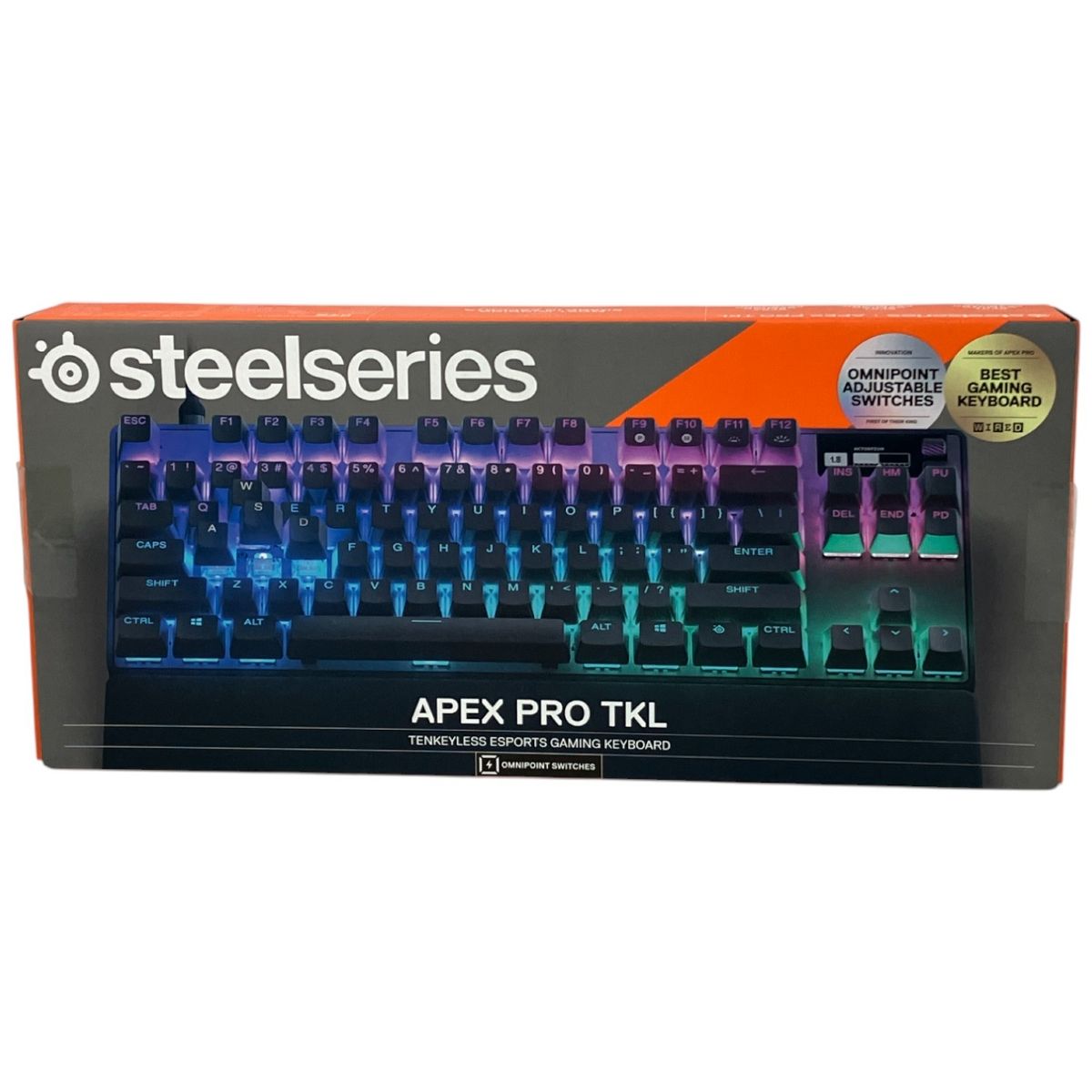 中古 SteelSeries ラピッドトリガー 搭載 ゲーミングキーボード