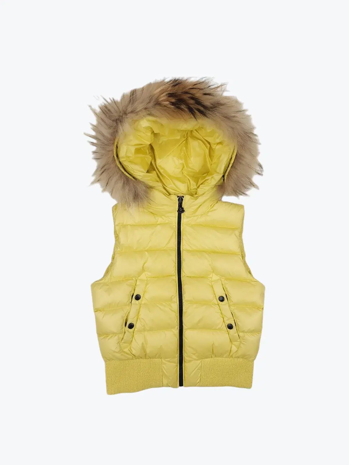 正規品　モンクレール　イエロー　ダウンベスト　0 18AW ファッション Moncler (モンクレール)ダウンベスト黄色