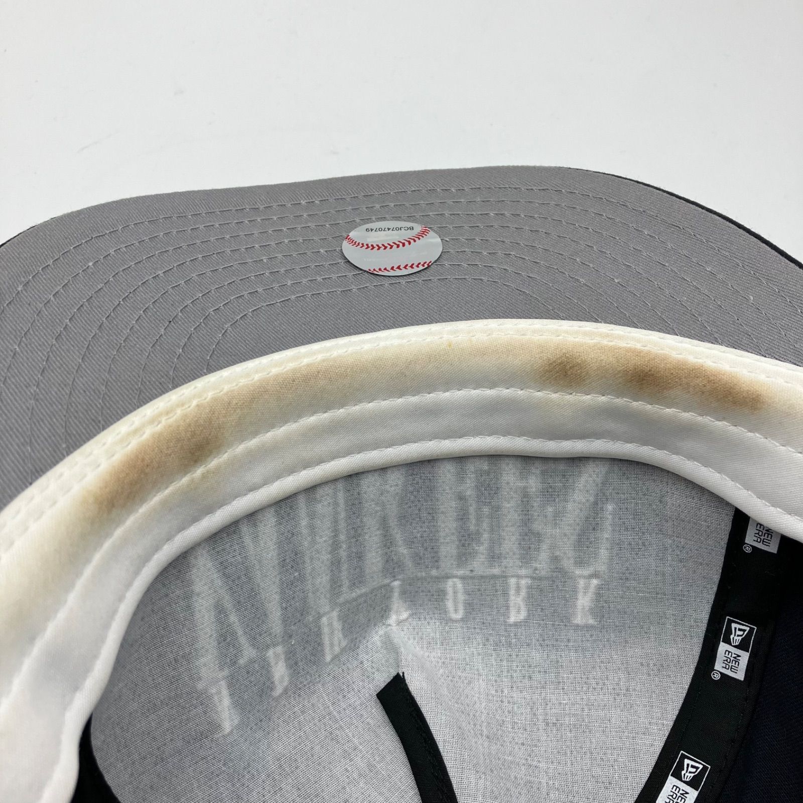NEW ERA ニューエラ THE GOLFER ニューヨーク ヤンキース NY ベースボール キャップ 帽子 スナップバック ブラック 黒 メンズ ロゴ 刺繍 SG262-13