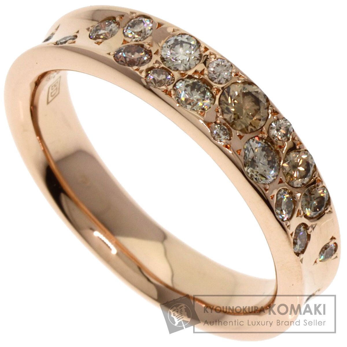 Kashikey カシケイ メランジェ ブラウンダイヤモンド リング・指輪