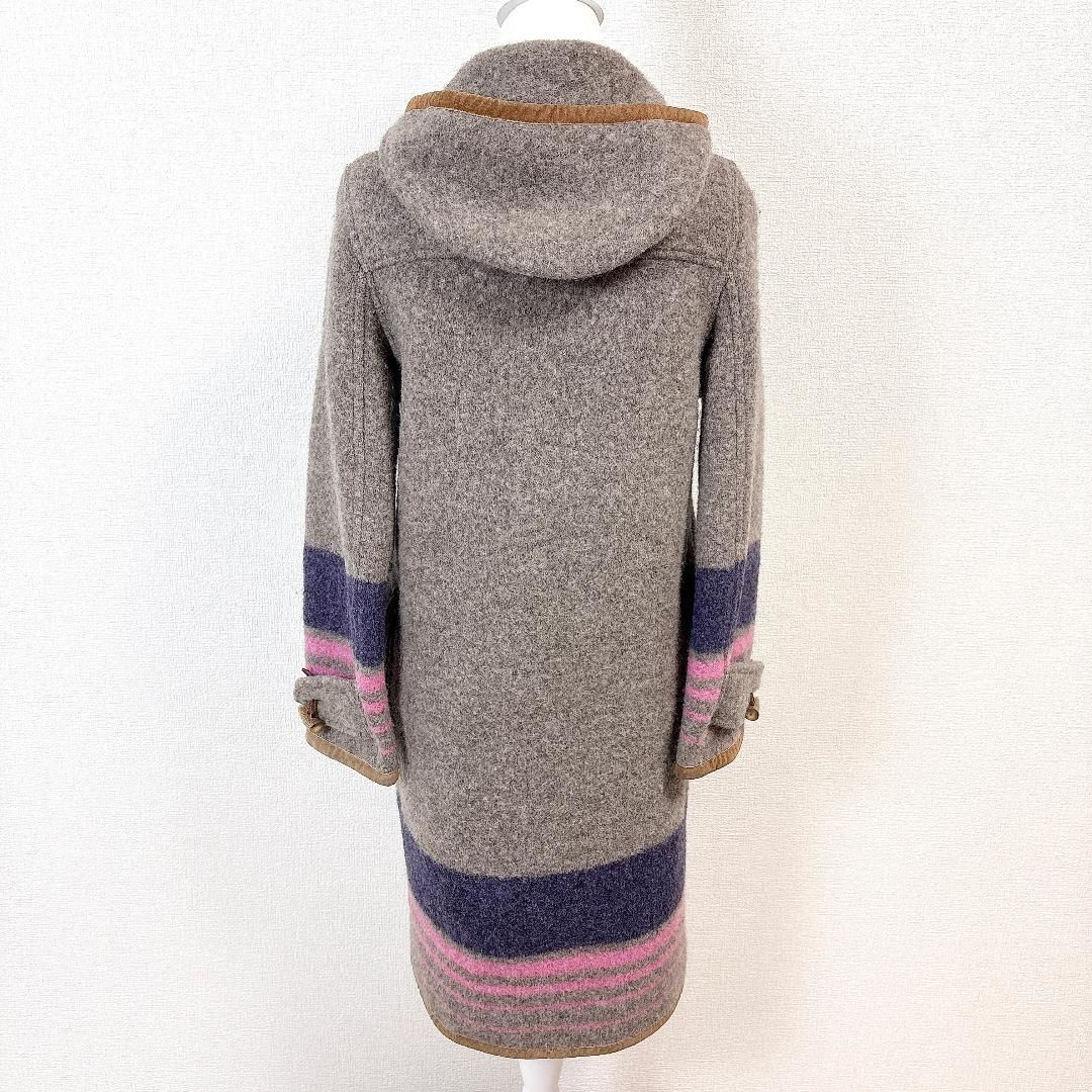 ロングコート 豚革