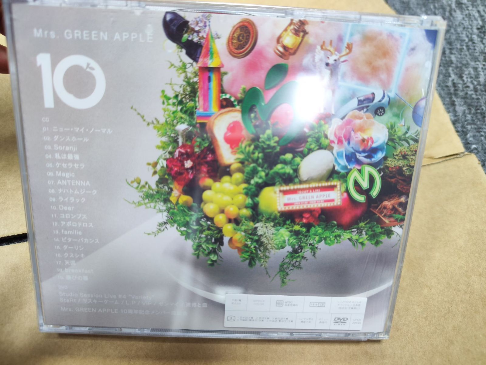 邦楽 Mrs. GREEN APPLE 2DISCS CD+DVD Amazon.co.jp: Mrs Green APPLE 10 (DVD) : Toys & Games