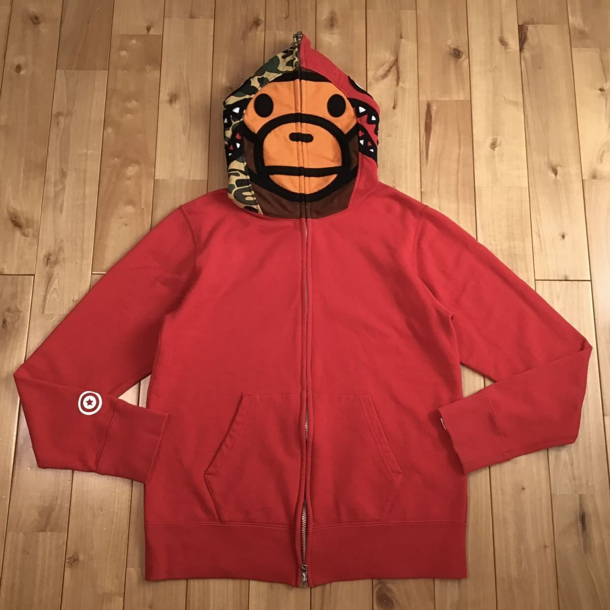 マイロ シャーク パーカー Mサイズ milo shark full zip hoodie a 