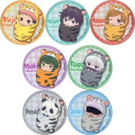 呪術廻戦 ファンパレ トレーディングイラスト 缶バッジ vol.4 パンダ 呪術廻戦 ファンパレ トレーディングイラスト 缶バッジ vol.4 パンダ