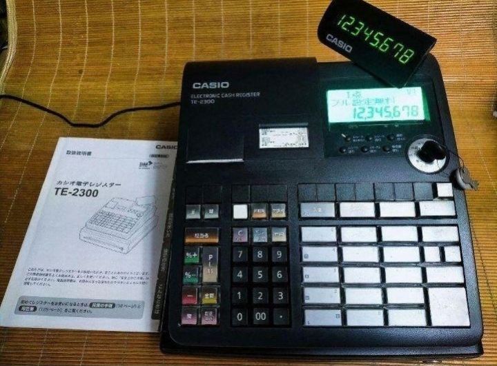 カシオレジスター TE-2300