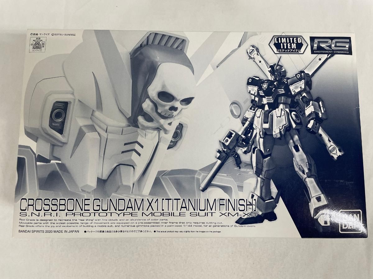 ＲＧ 1 144 クロスボーン ガンダムＸ１ チタニウムフィニッシュ