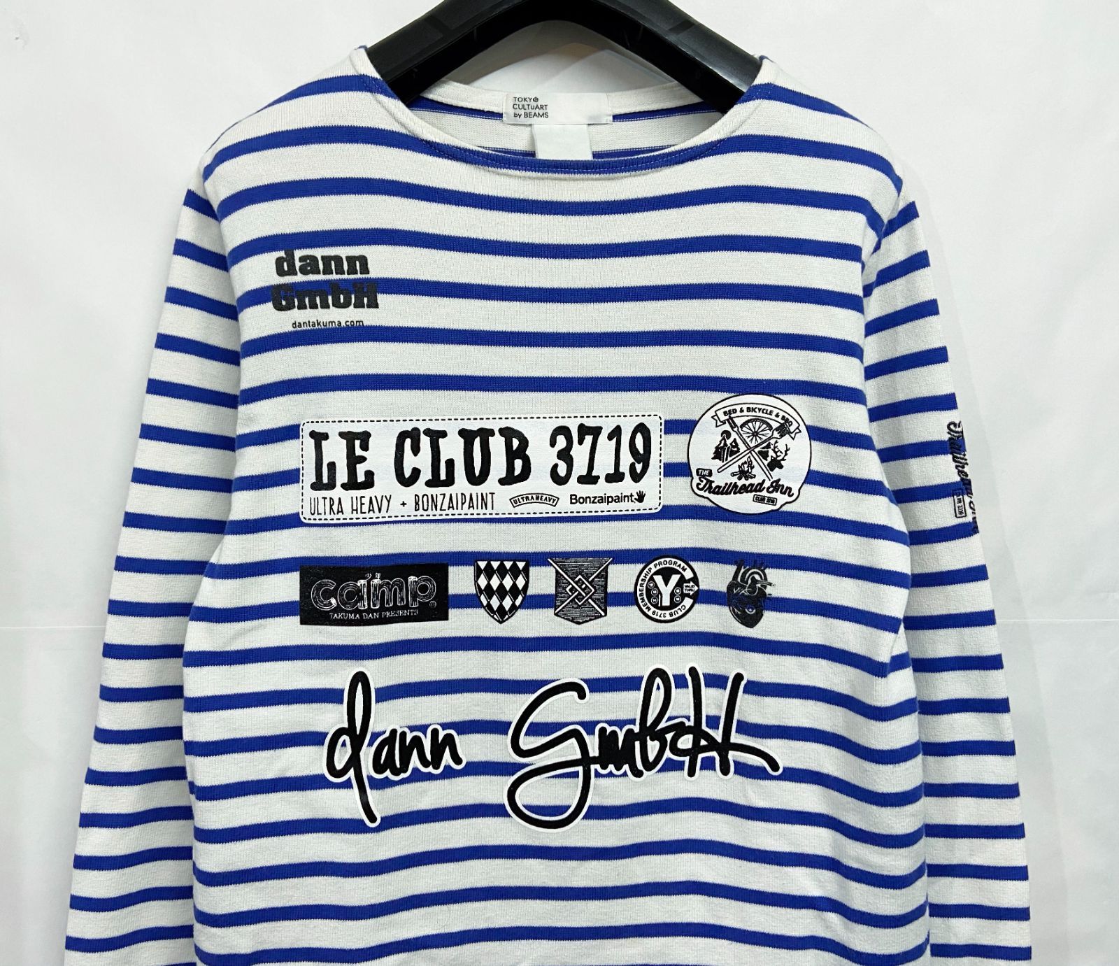 TOKYO CULTUART by BEAMS｜ビームス Dann GmbH (檀拓磨) / Club3719 Cycle Jersey ボーダー  カットソー ロンT - メルカリ