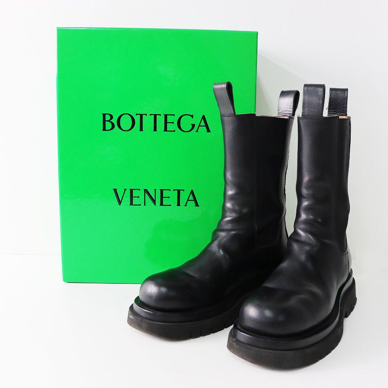 BOTTEGA VENETA ラグブーツ サイズ36 ブラック 保存袋付 BOTTEGA