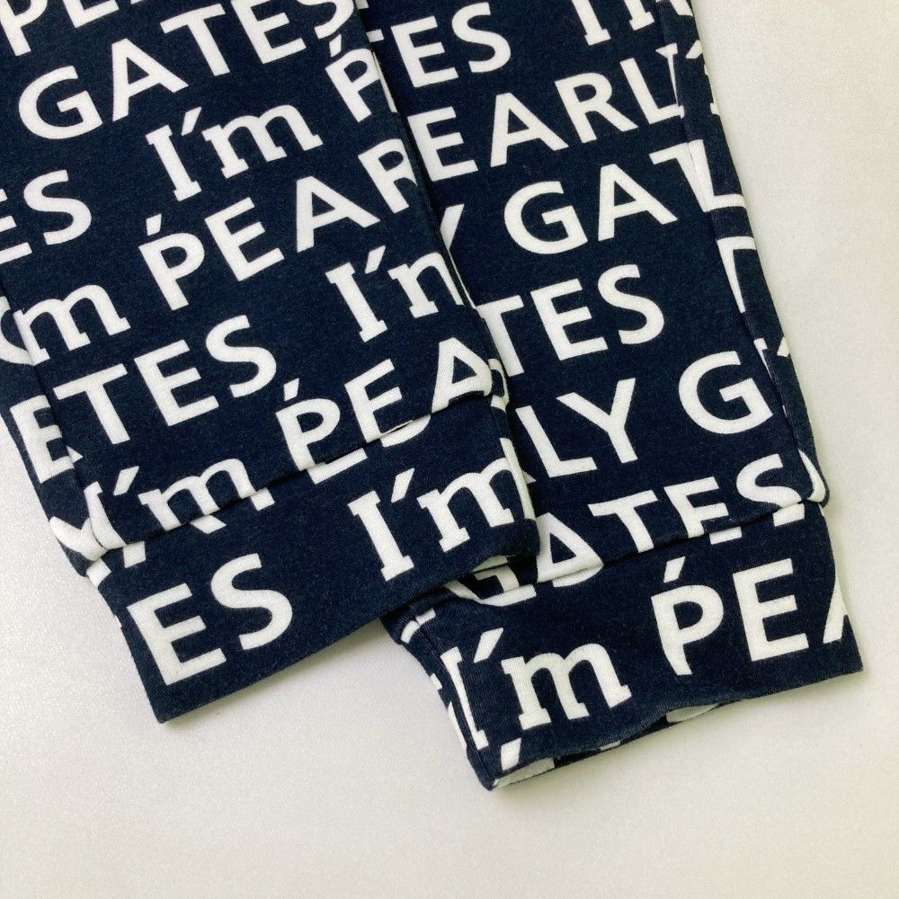 サイズ：4 PEARLY GATES パーリーゲイツ ジョガーパンツ ロゴ 総柄