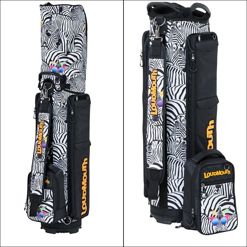 蛭間様専用☆良品☆ラウンドマウス キャディバッグ ヘッドカバー付き
