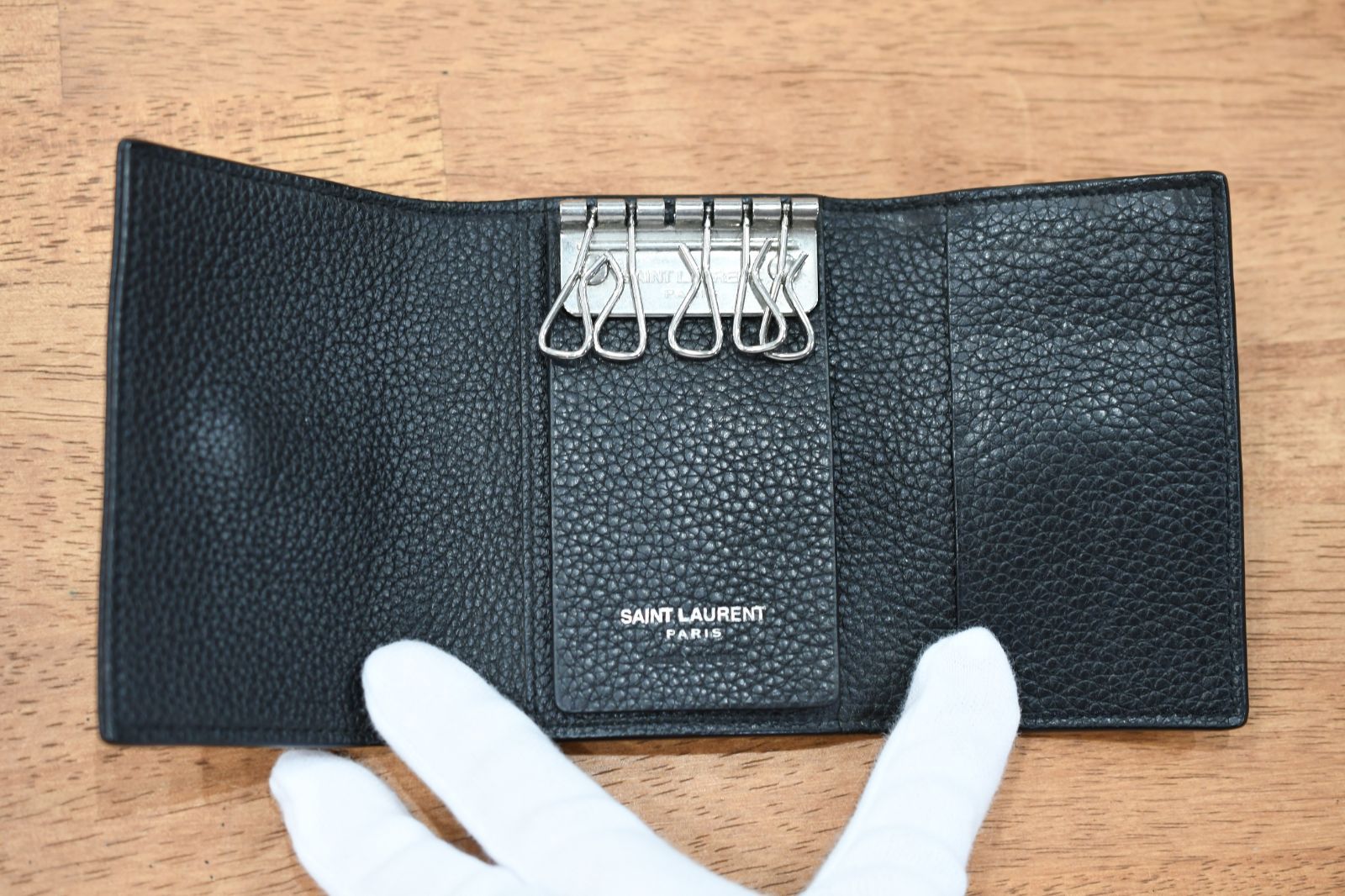 Yves Saint Laurent キーケース Amazon.co.jp: [サンローランパリ] キーケース 4連 メンズ