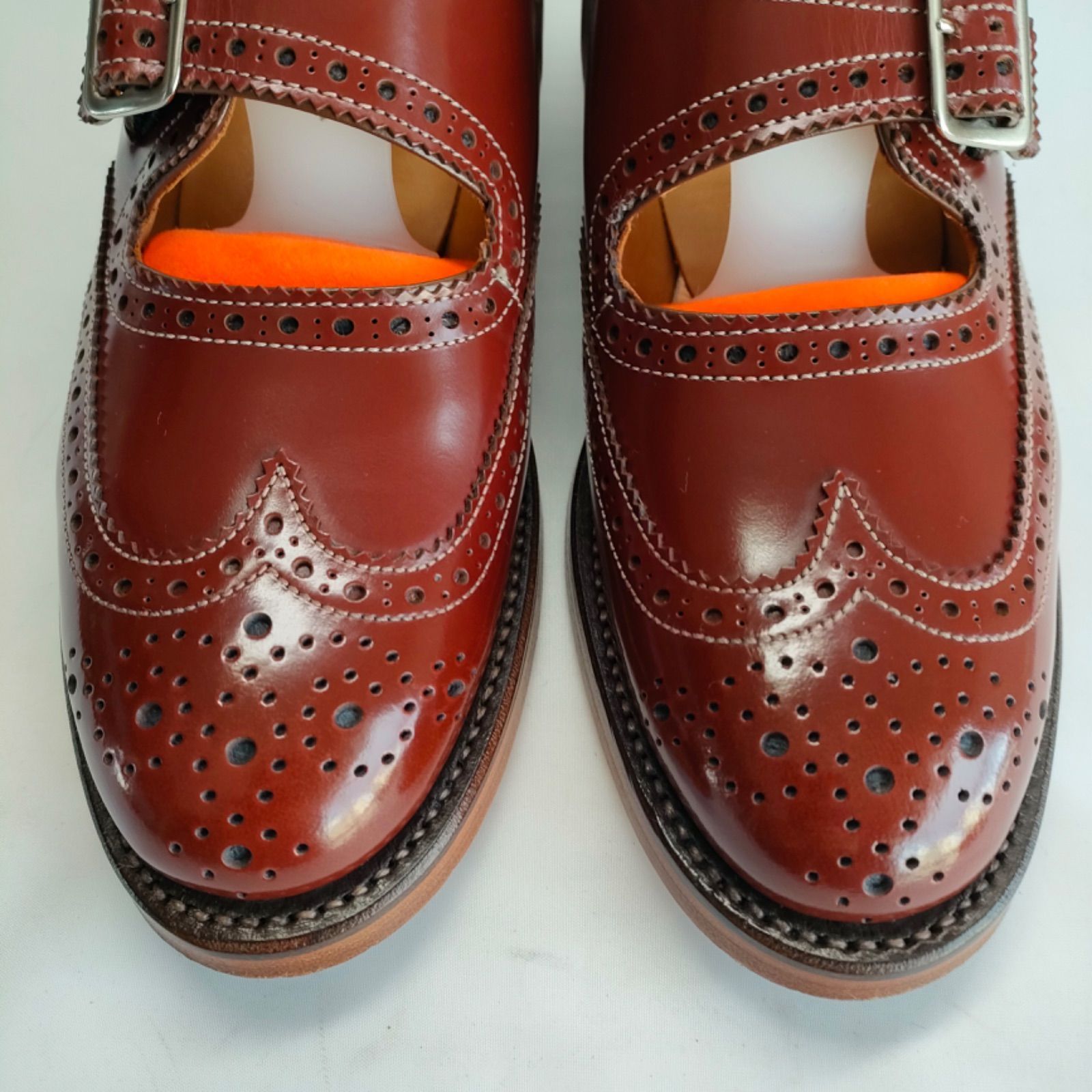 REGAL/リーガル/メリージェーン/ストラップシューズ/ボルドー/赤茶色