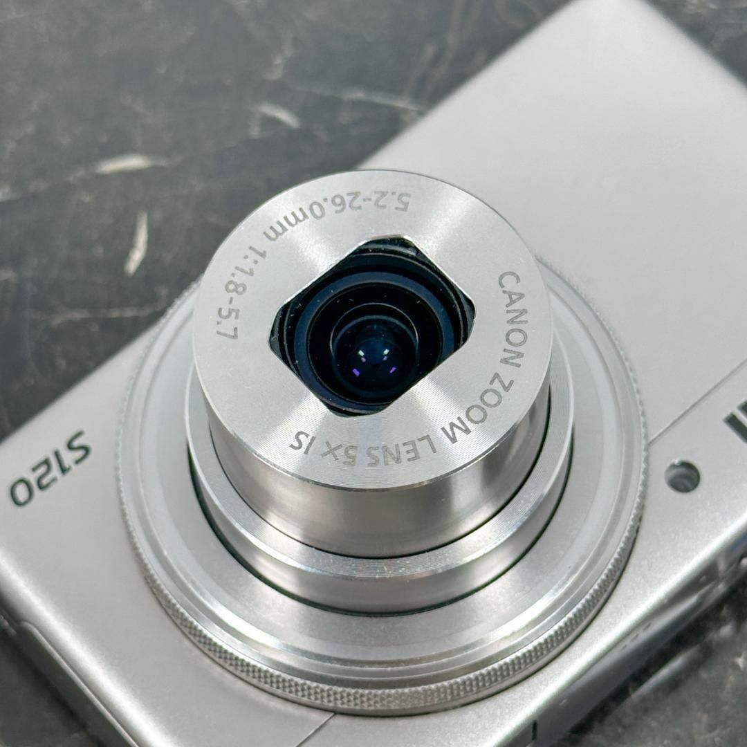  Canon PowerShot S 120 シルバー キャノン パワーショット デジタルカメラ デジカメ コンデジ コンパクトデジカメ カメラ 動作品 F 1 8明るいレンズ 広角24 mm Wi Fi対応 感モデル 機種 コンパクトデジタルカメラ デジタルカメラ