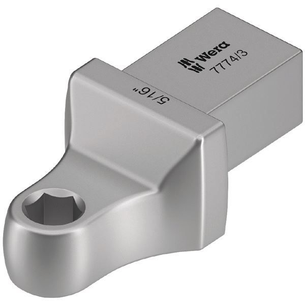 WERA ヴェラ 差込9X12mmジョイント用 ビットアダプター サイズ5|16 HEX 078642 工具 作業工具 ツール DIY 道具
