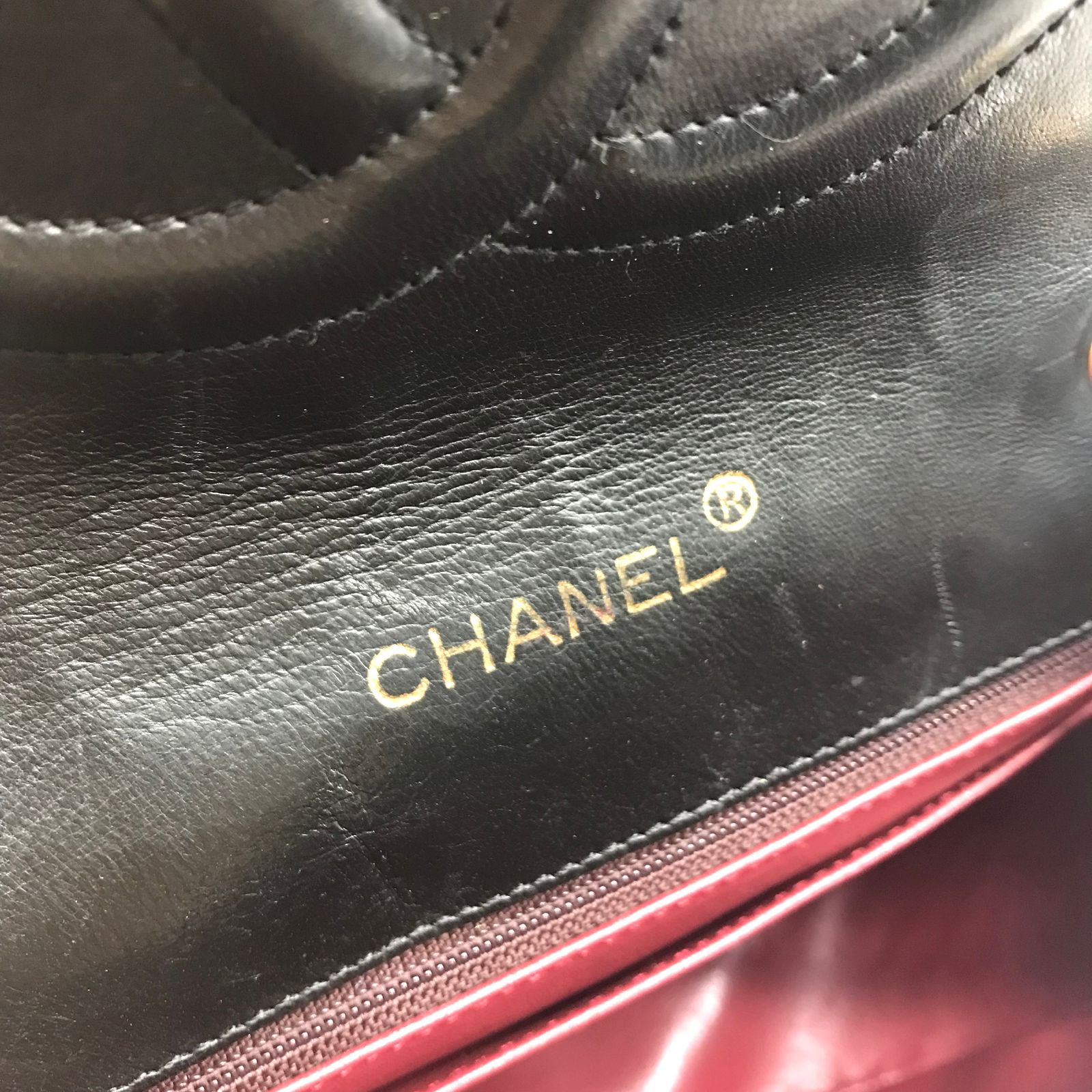 良品 CHANEL シャネル デカココ ラムスキン マトラッセ チェーン ショルダー バッグ ブラック a344 CHANEL シャネル デカココ ラムスキン マトラッセ チェーン ショルダー