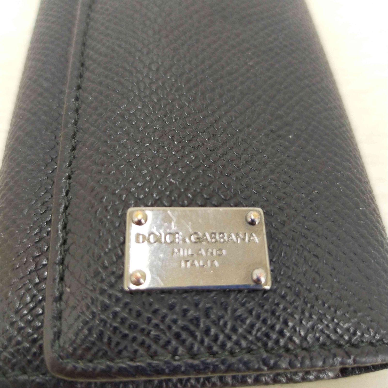 【新品】DOLCE&GABBANA ドルチェ&ガッバーナ レザー 6連キーケース 新品】DOLCE&GABBANA ドルチェ&ガッバーナ レザー 6連キーケース