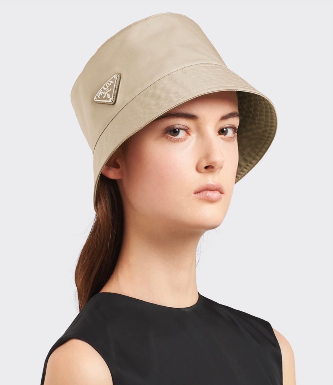 プラダ　PRADA バケットハット　バケハ　Sサイズ　RE-NYLON PRADA プラダ バケットハット レディース 1HC137 2DMI ReNylon