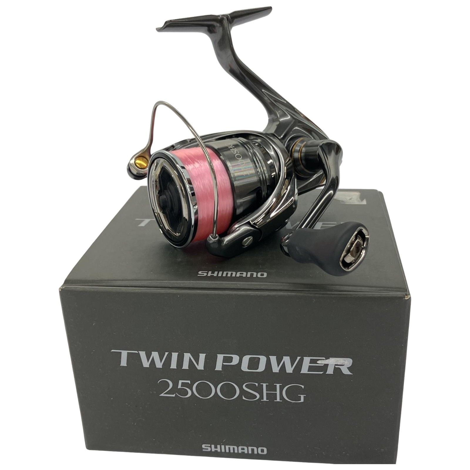 △△SHIMANO シマノ スピニングリール 24ツインパワー2500SHG 箱付 046796