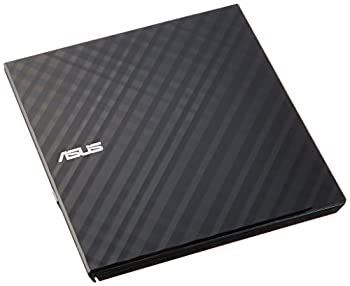 【中古】ASUS外付けDVDドライブ 軽量薄型/M-DISC/バスパワー/Winu0026Mac/USB2.0(USB3.0搭載PCでも利用可能)/書込みソフト付属/ブラック SDRW-08D2S-U LITE