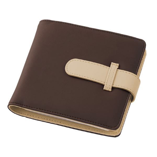 まとめ) Digio2 Blu-ray/CD/DVD用 ディスケース 24枚収納 ブラウン BD