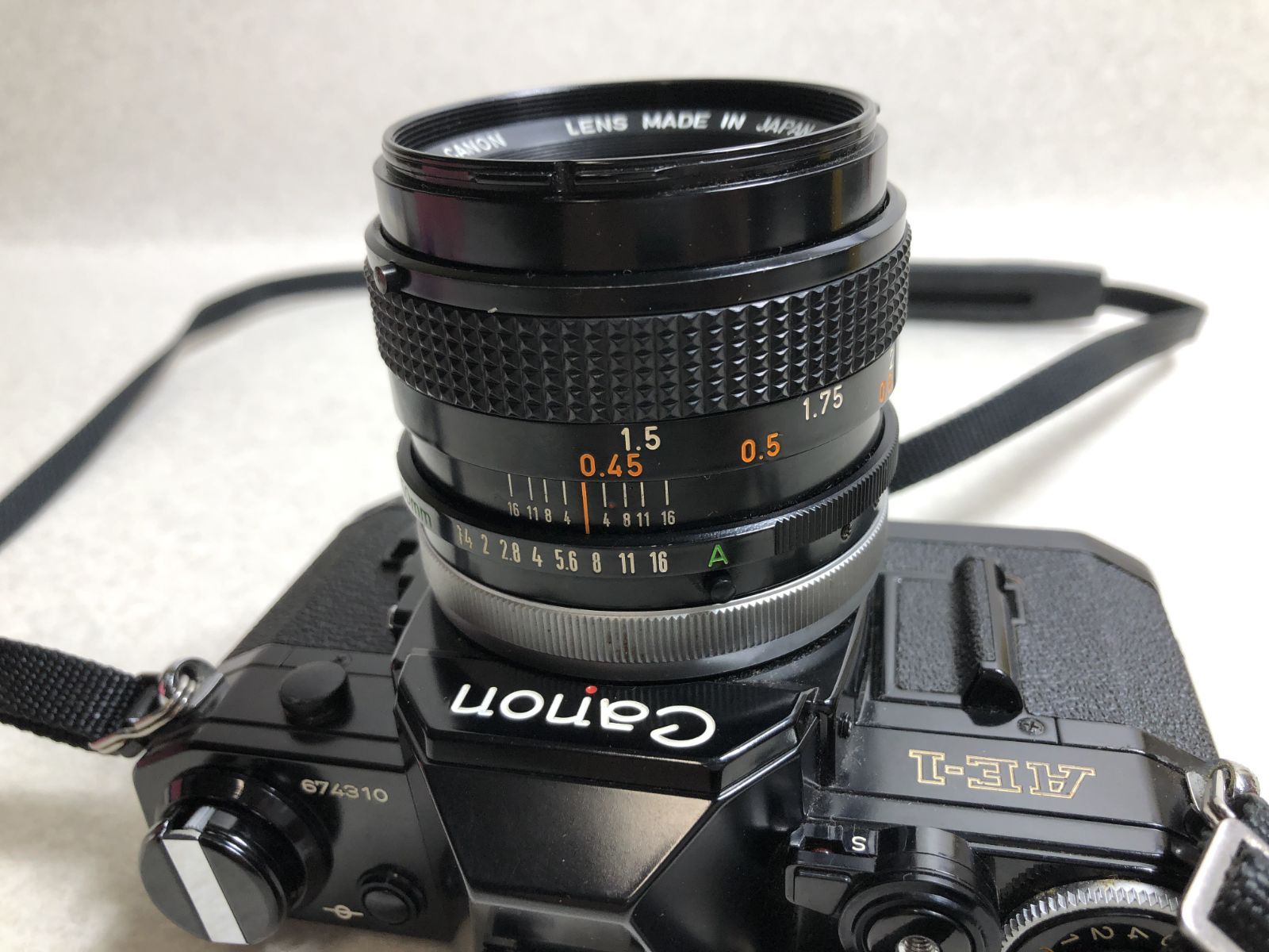 DH1241】ジャンク キャノン Canon AE-1 FD 50mm F1.4 S.S.C.