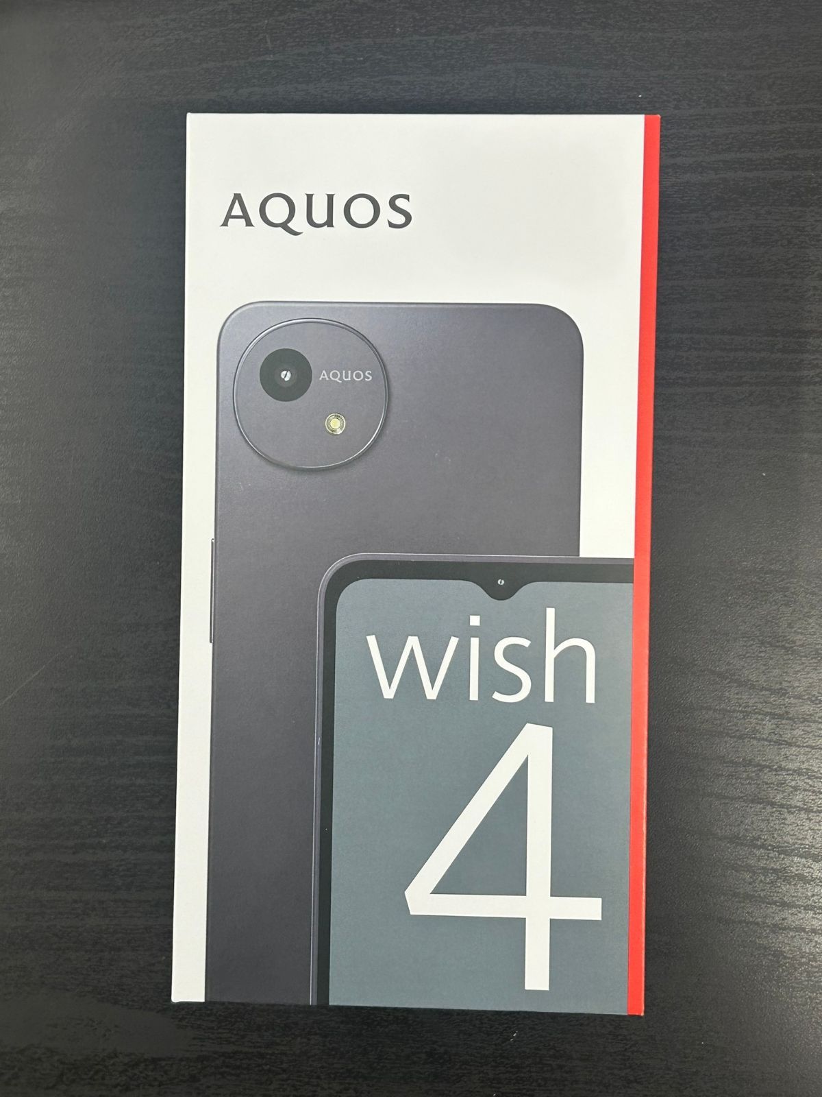 AQUOS wish4 (A403SH) BLACK　充電器 AQUOS wish4 A403SH [480] ムスビー 新品未使用