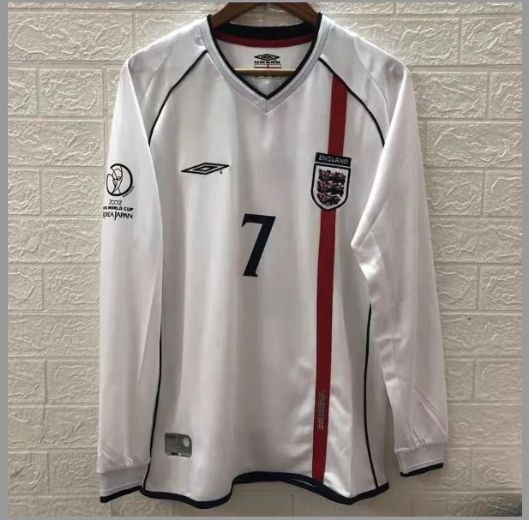 UMBRO BECKHAM ユニフォーム 02日韓W杯 ベッカム イングランド代表長袖