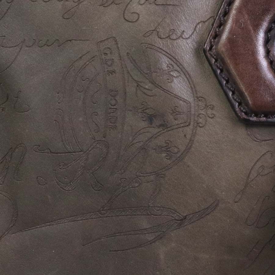 ベルルッティ Berluti ショルダーバッグ スクリット カリグラフィ