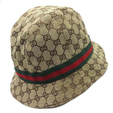 グッチ GUCCI GGキャンバス シェリーライン バケットハット 帽子 