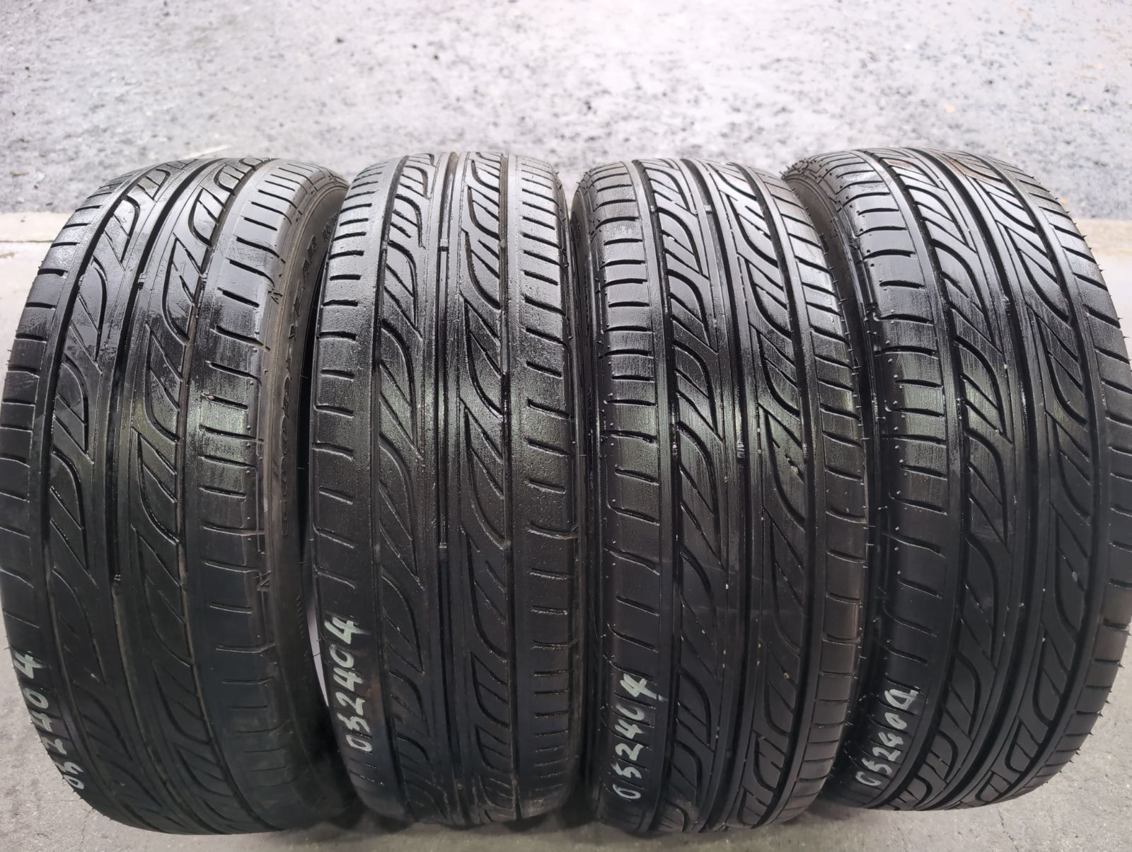 !! 165|50R15 4本 グッドイヤー 19年製 N-BOX N-WGN タント ムーブ スペーシア カスタム エブリィ ワゴンR パンクチェック済み