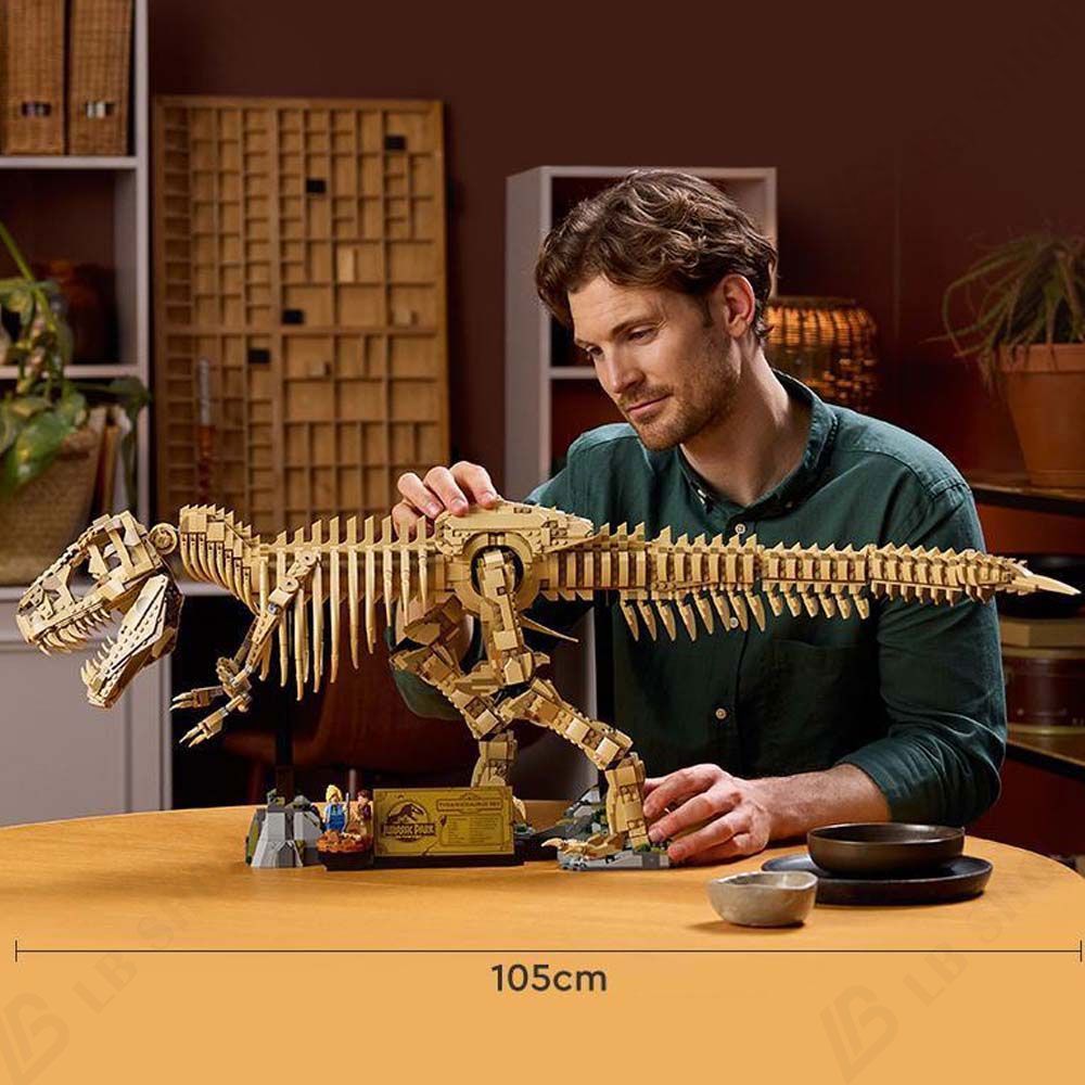 ジュラシック・ワールド ティラノサウルス 化石 関節可動 考古 粒子