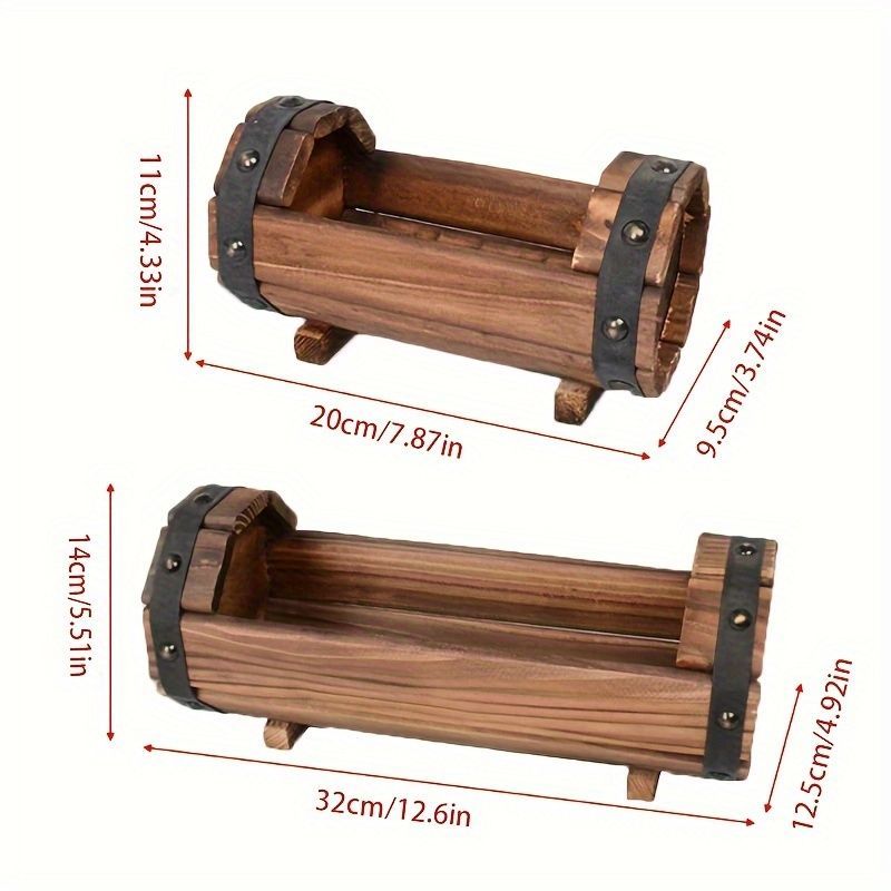 2個セット　ぼん家具 プランター 木製　樽型 imgrc0080711020.jpg