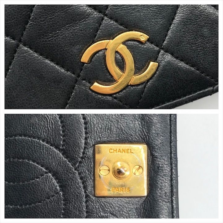 輝きを添えて☆CHANEL ミニマトラッセ ブラック CHANEL シャネル バッグ ミニマトラッセチェーンショルダー