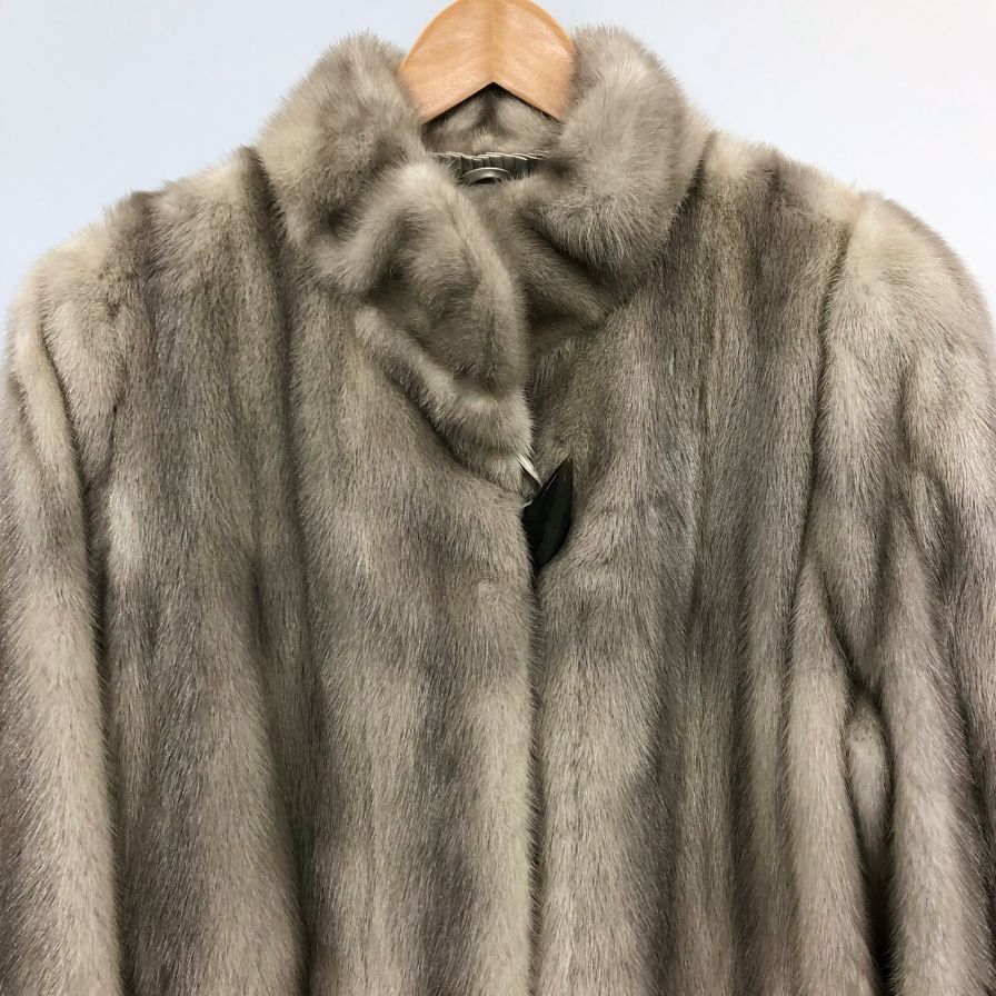 ELEGANCE　FUR　エレガンス　MINK　ミンク　毛皮　ハーフ　コート エレガンスファー サファイアミンク ハーフコート 毛皮【AFF21